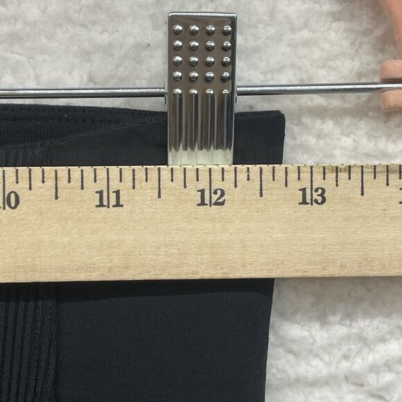 Athleta Leggings Womens XS Black Excursion Hybrid Tight Mid Rise Ribbed Gym - Picture 9 of 12